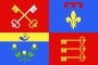Flagge der departement Vaucluse