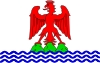 Flagge der departement Alpes-Maritimes