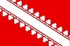 Flagge der departement Bas-Rhin
