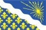 Flagge der departement Essonne