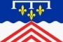 Flagge der departement Eure-et-Loir