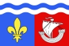 Flagge der departement Hauts-de-Seine