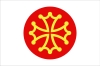 Flagge der departement Hérault