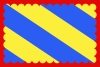 Flagge der departement Nièvre