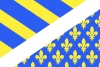 Flagge der departement Oise