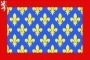 Flagge der departement Sarthe