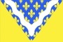 Flagge der departement Val-de-Marne