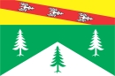 Flagge der departement Vosges
