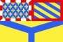 Flagge der departement Yonne