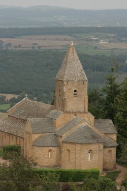 Franz�sisch Kirche in burgunder Landschaft
