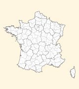 karte lage Saint-Denis