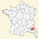 karte lage Alpes-de-Haute-Provence