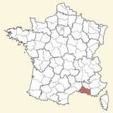 karte lage Bouches-du-Rhône