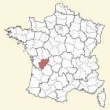 karte lage Charente