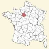 karte lage Eure-et-Loir